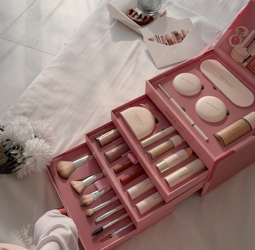 Real Beauty Luxury Pink Makeup Kit – Blushify
