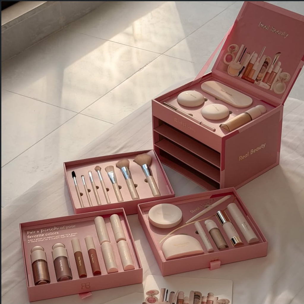 Real Beauty Luxury Pink Makeup Kit – Blushify